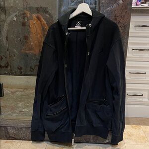 Nike Jordan Dri-Fit Black Full-Zip Hoodie